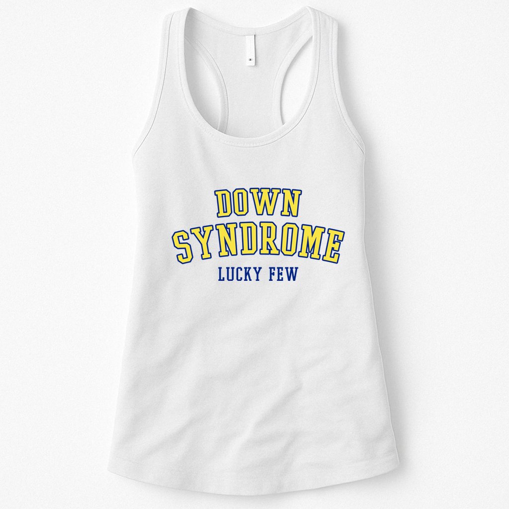 Down Syndrome Lucky Few Womens Tank Top