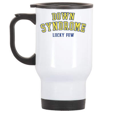 Down Syndrome Lucky Few Stainless Steel Travel Mug