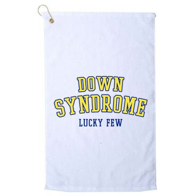 Down Syndrome Lucky Few Golf Towel