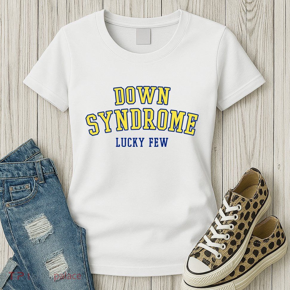 Down Syndrome Lucky Few Womens T-Shirt