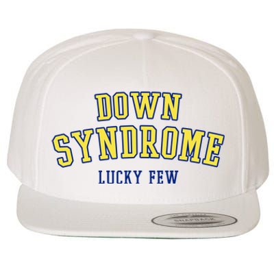 Down Syndrome Lucky Few Wool Snapback Cap