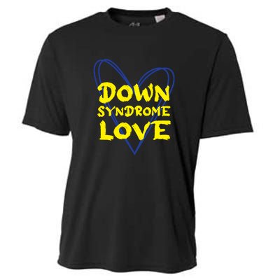 Down Syndrome Love For Down Syndrome Awareness Gift Cooling Performance Crew T-Shirt