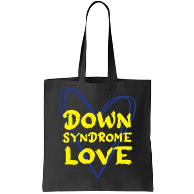 Down Syndrome Love For Down Syndrome Awareness Gift Tote Bag