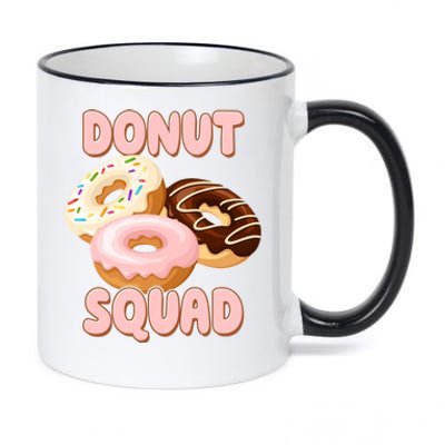 Donut Squad Lover Foodie 11oz Black Color Changing Mug