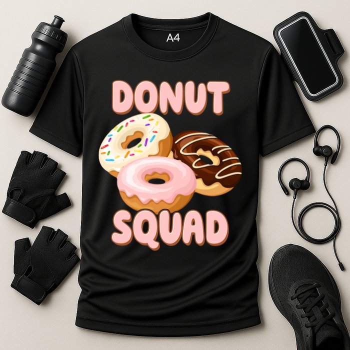 Donut Squad Lover Foodie Performance Shirt