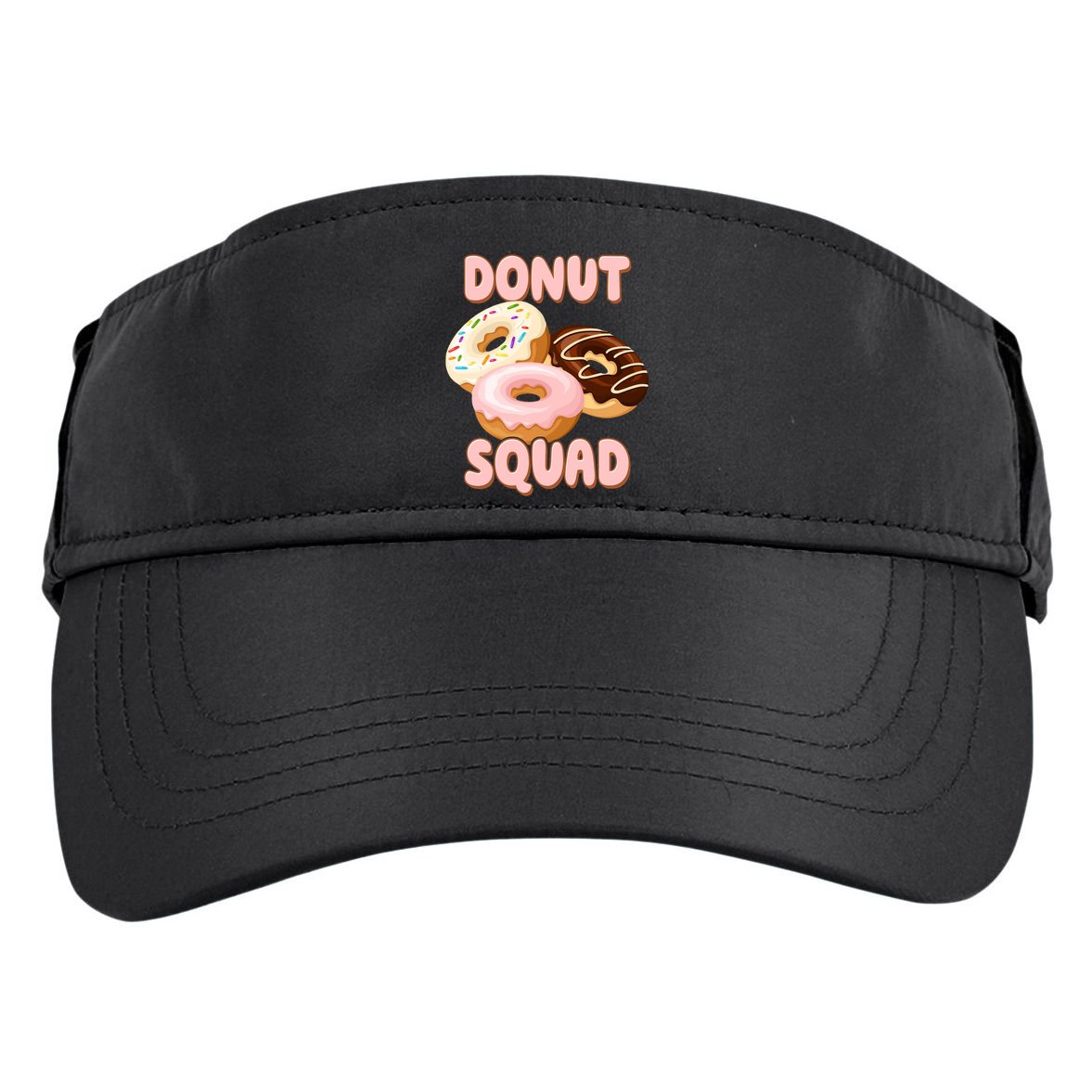 Donut Squad Lover Foodie Adult Drive Performance Visor