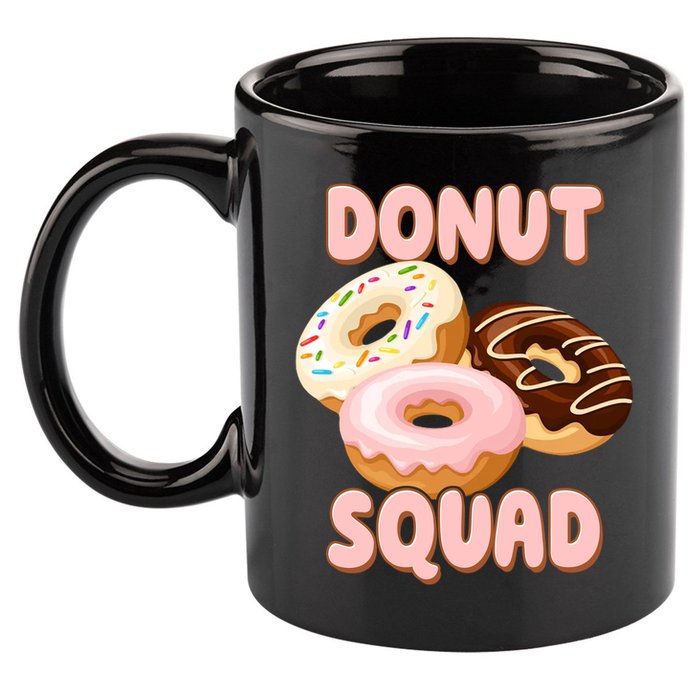 Donut Squad Lover Foodie 11oz C Handle Ceramic Mug
