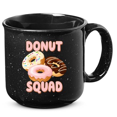 Donut Squad Lover Foodie 15oz Campfire Ceramic Mug