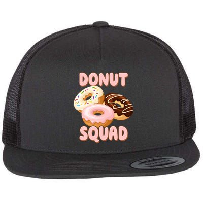 Donut Squad Lover Foodie Flatbill Hat