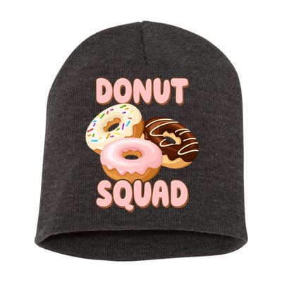 Donut Squad Lover Foodie Short Acrylic Beanie