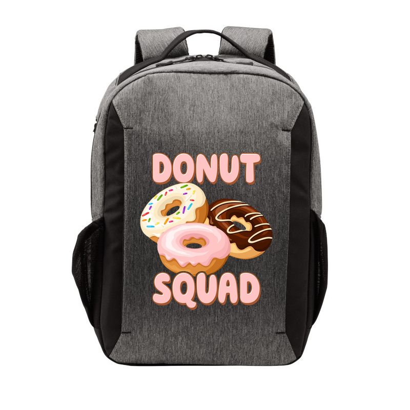 Donut Squad Lover Foodie Vector Backpack