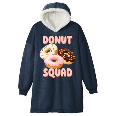 Donut Squad Lover Foodie Hooded Wearable Blanket