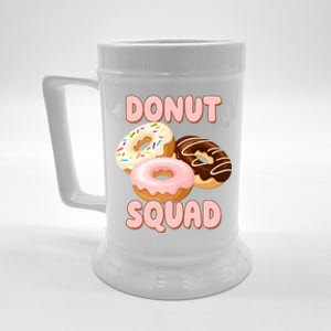 Donut Squad Lover Foodie Beer Stein