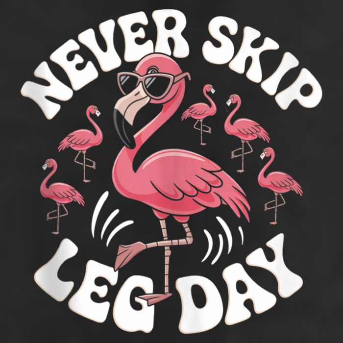 Dont Skip Leg Day Flamingo Never Skip Leg Day Tee Never Skip Leg Day Flamingo Bird Sport Funny Gym Funny Memes Adult Drive Performance Visor