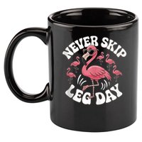 Dont Skip Leg Day Flamingo Never Skip Leg Day Tee Never Skip Leg Day Flamingo Bird Sport Funny Gym Funny Memes 11oz C Handle Ceramic Mug