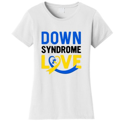 Down Syndrome Love, Down Syndrome Awareness Gift Women's T-Shirt