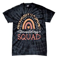 Dermatology Squad Leopard Rainbow Dermatologist Skin Doctor Tie-Dye T-Shirt