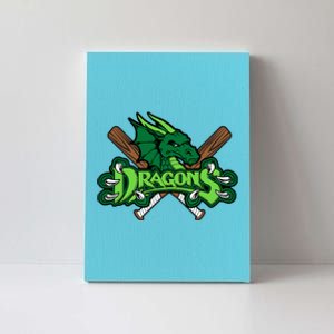 Dragons Sports Logo Canvas