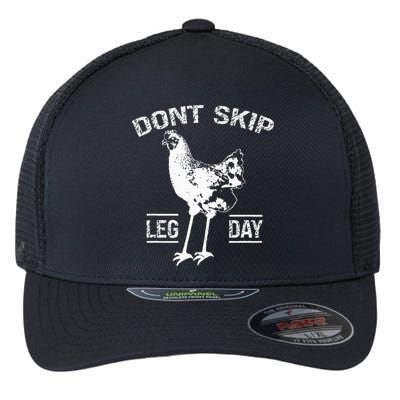 Dont Skip Leg Day Flexfit Unipanel Trucker Cap