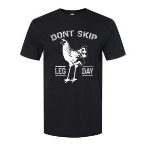 Dont Skip Leg Day Softstyle CVC T-Shirt