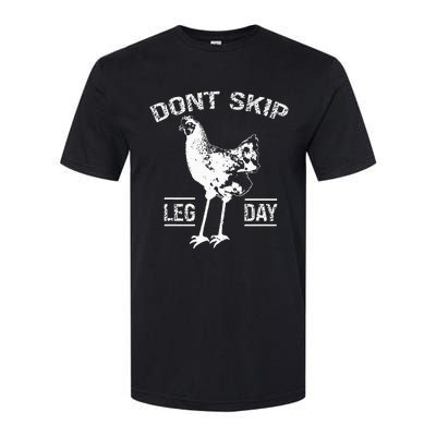 Dont Skip Leg Day Softstyle CVC T-Shirt