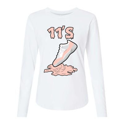 Drip Streetwear Loser Lover Matching Low Legend Pink 11s Womens Cotton Relaxed Long Sleeve T-Shirt