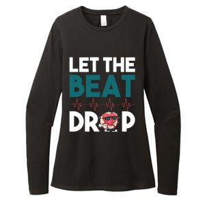 Dj S Let The Beat Drop Gift Womens CVC Long Sleeve Shirt