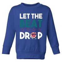 Dj S Let The Beat Drop Gift Toddler Sweatshirt