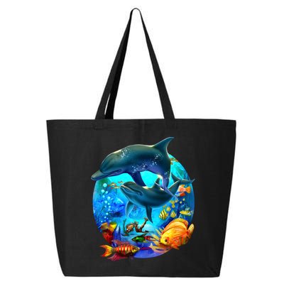 Dolphin Sea Life Save The Ocean Marine Biology Aquarium Gift 25L Jumbo Tote