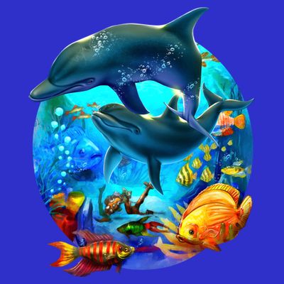 Dolphin Sea Life Save The Ocean Marine Biology Aquarium Gift T-Shirt