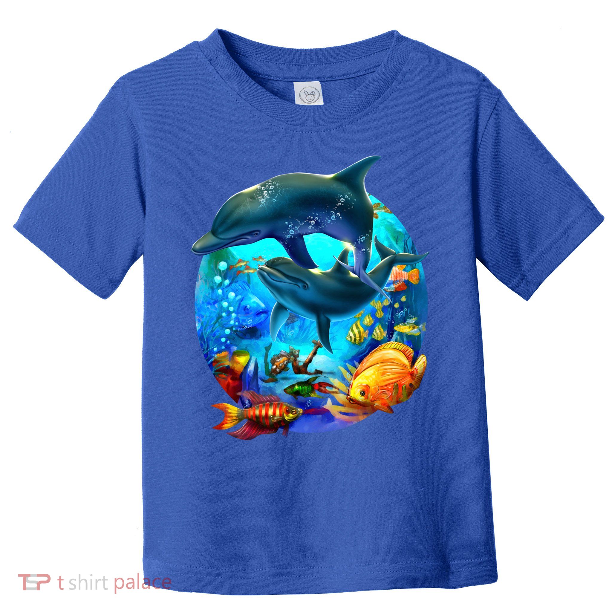 Dolphin Sea Life Save The Ocean Marine Biology Aquarium Gift Toddler T-Shirt