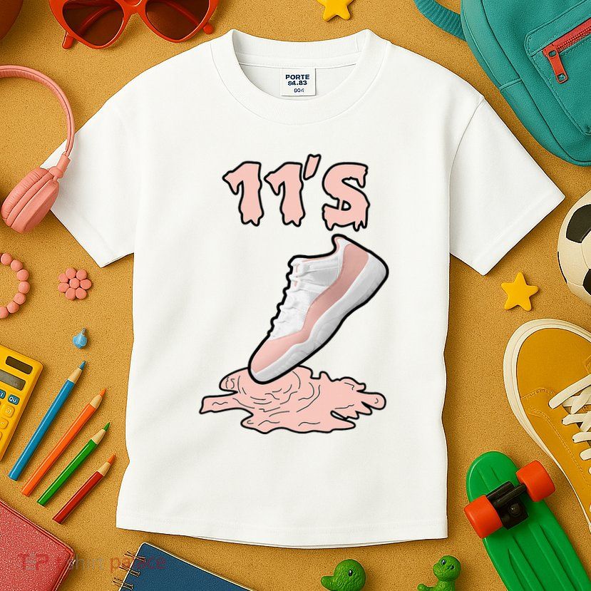 Drip Streetwear Loser Lover Matching Low Legend Pink 11s Kids T-Shirt