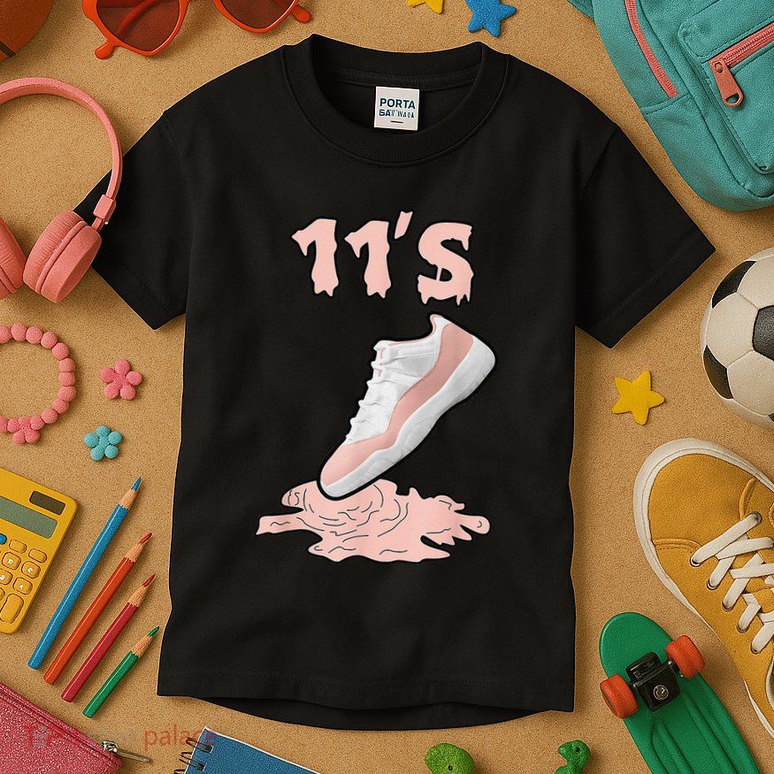 Drip Streetwear Loser Lover Matching Low Legend Pink 11s Kids T-Shirt