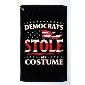 Democrats Stole My Costume Trump 2024 Halloween Costume Platinum Collection Golf Towel