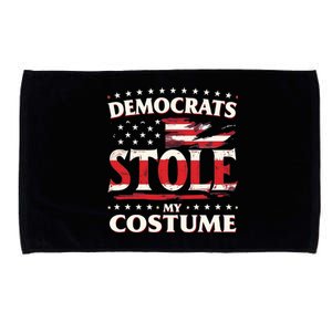 Democrats Stole My Costume Trump 2024 Halloween Costume Microfiber Hand Towel