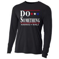 Do Something Michelle Obama Kamala Harris Tim Walz 2024 Cooling Performance Long Sleeve Crew