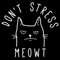 Don't Stress Meowt Funny Kitty Cat Lovers Gift Impact Tech Backpack