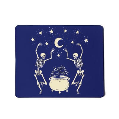 Dancing Skeletons, Mystical Halloween Mousepad