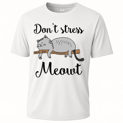 Don't Stress Meowt Funny Saying For Cat Lovers Cool Gift Performance Shirt