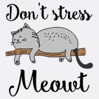 Don't Stress Meowt Funny Saying For Cat Lovers Cool Gift Cooling Performance Crew T-Shirt