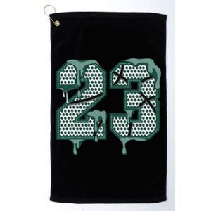 Dripping Sauce Matching Oxidized Green 4s Platinum Collection Golf Towel