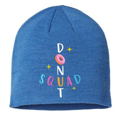 Donut Squad Matching Donut Party Pink Doughnut Sprinkles Great Gift Sustainable Beanie