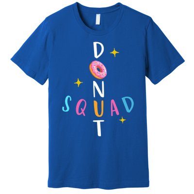 Donut Squad Matching Donut Party Pink Doughnut Sprinkles Great Gift Premium T-Shirt