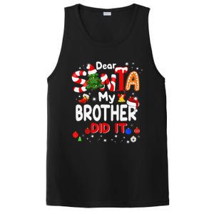 Dear Santa My Brother Did It Christmas For PosiCharge Competitor Tank