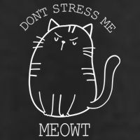 Don't Stress Meowt Sarcastic Funny Cat Funny Gift 11oz C Handle Ceramic Mug