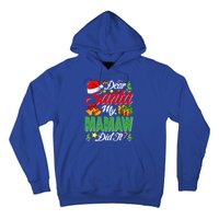 Dear Santa My Mamaw Did It Christmas Xmas Family Pajama Gift Hoodie