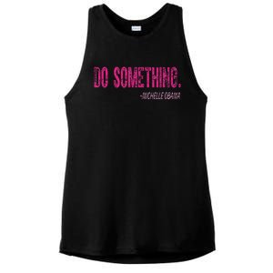 Do Something Michelle Obama Ladies PosiCharge Tri-Blend Wicking Tank