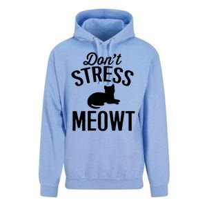 Don't Stress Meowt Gift Unisex Surf Hoodie