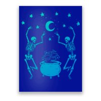 Dancing Skeletons Mystical Halloween Cool Gift Poster