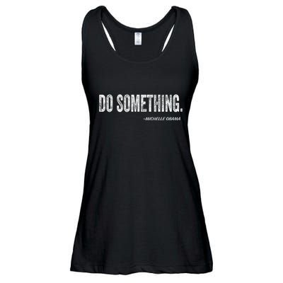 Do Something Michelle Obama Ladies Essential Flowy Tank